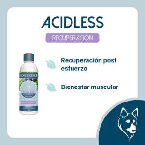 Objetivo del suplemento Acidless Dog