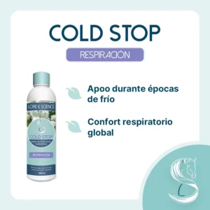 Objetivo del suplemento Cold Stop