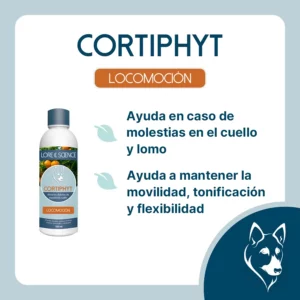 Objetivo del suplemento Cortiphyt Dog