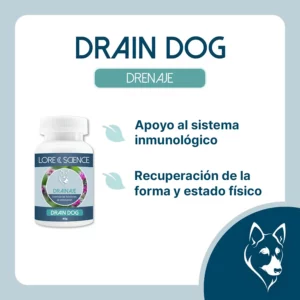 Objetivo del suplemento Drain Dog
