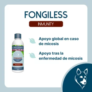 Objetivo del suplemento Fongiless Dog
