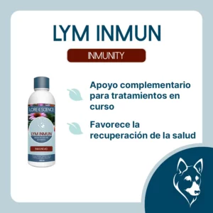 Objetivo del suplemento Lym Inmun Dog