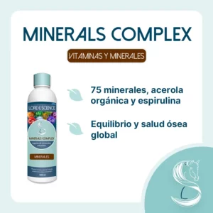 Objetivo del suplemento Minerals Complex