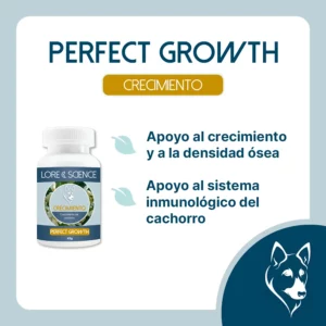 Objetivo del suplemento Perfect Growth