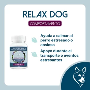 Objetivo del suplemento Relax Dog