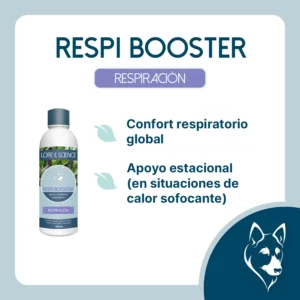 Objetivo del suplemento Respi Booster