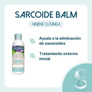 Objetivo del suplemento Sarcoide Balm