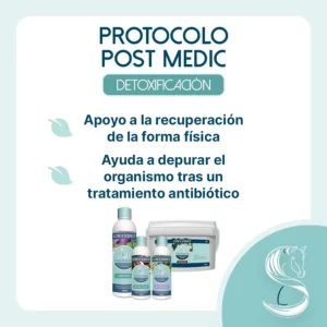 Objetico del protocolo Post Medic para caballos