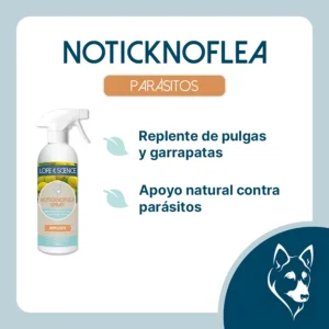 Objetivo del suplemento NoTickNoFlea Spray